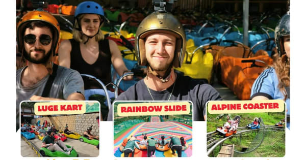 Dalat: Luge Kart, Mongoland en Alpine Coaster-tour
