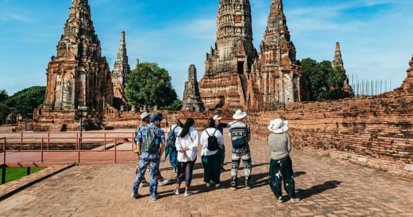 Vanuit Bangkok: rondleiding door de tempels van Ayutthaya met lunch