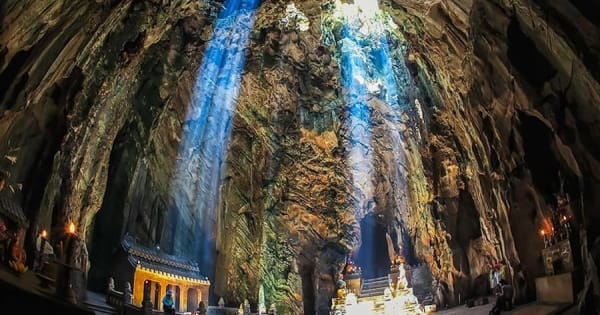 Da Nang/Hoi An: Lady Buddha, Marmeren Bergen en Am Phu-grot