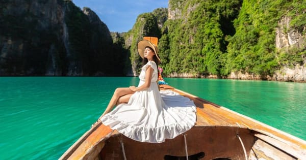 Vanuit Phi Phi: langstaartboottocht van halve dag naar Maya Bay en snorkelen
