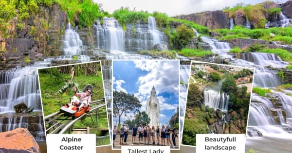 Dalat: Drie watervallen Tour in kleine groep - Alpine Coaster
