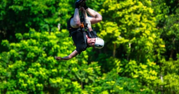 Ko Pha Ngan: Sky-High Zipline & uitzicht op Wang Sai waterval