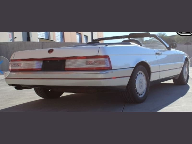 Cadillac Allante' 1991 price $7,995