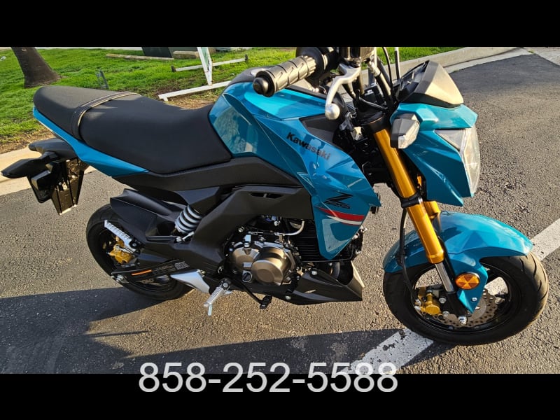 Kawasaki Z125 Pro 2021 price $3,677