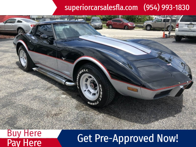 Chevrolet Corvette 1978 price $9,000