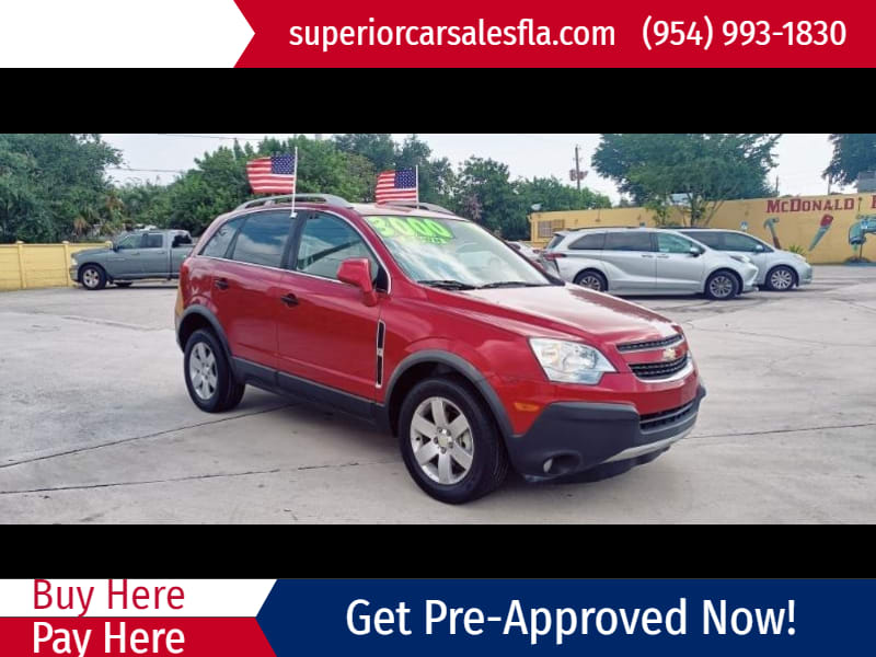 Chevrolet Captiva Sport Fleet 2012 price $7,899