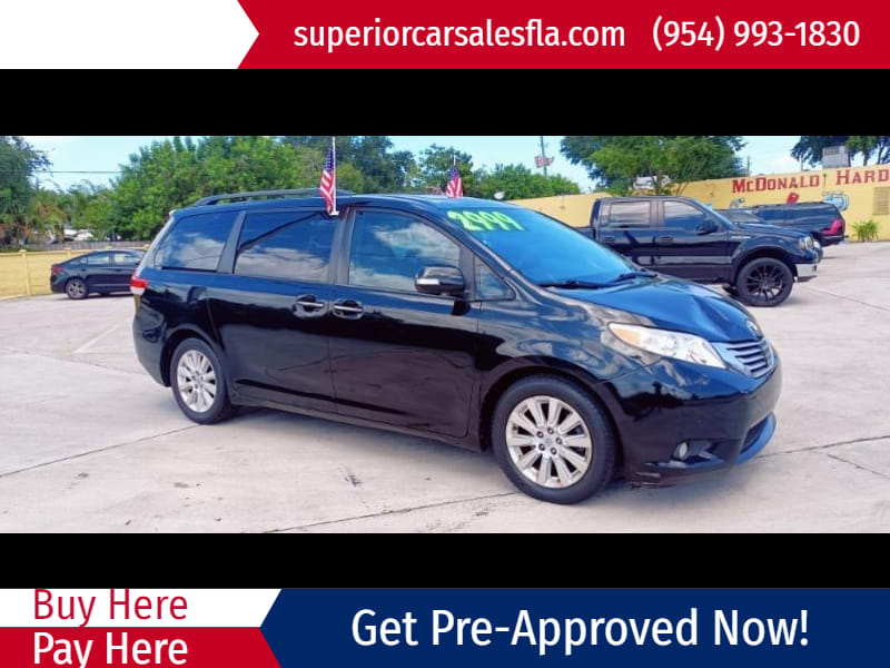 Toyota Sienna 2013 price $7,899