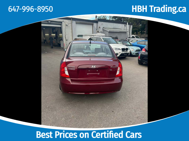 Hyundai Accent 2011 price $6,999