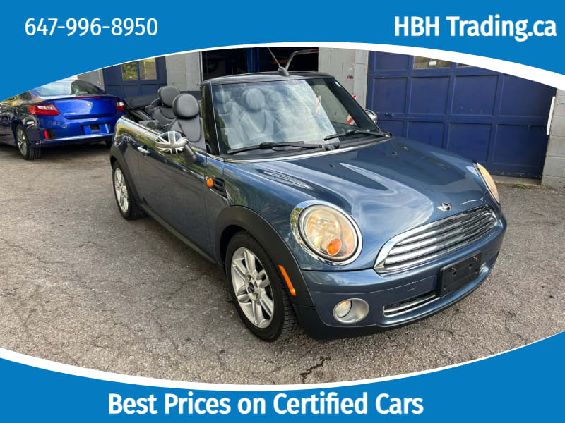 Mini Cooper Convertible 2011 price $8,500