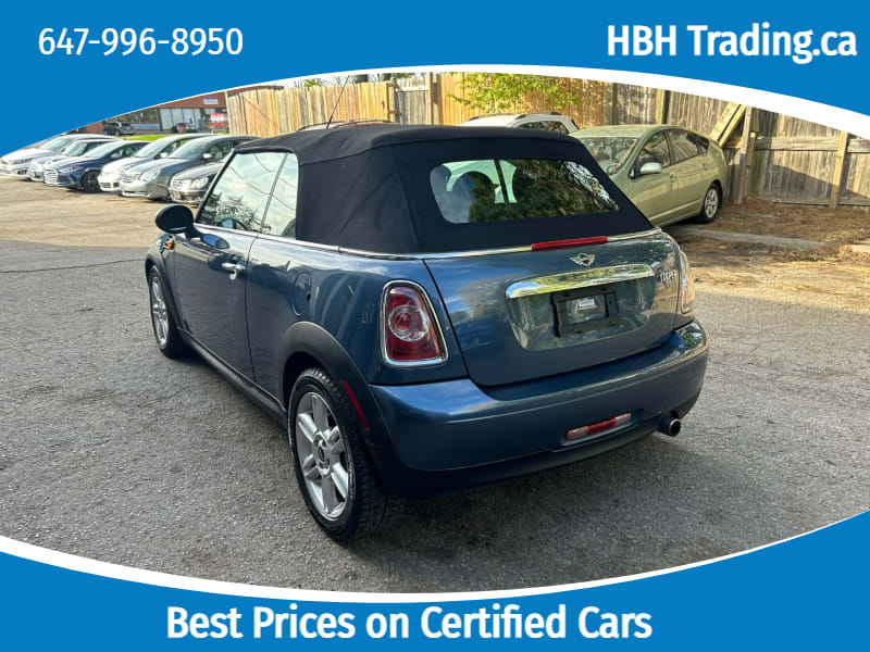 Mini Cooper Convertible 2011 price $8,500