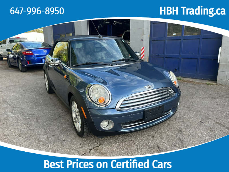 Mini Cooper Convertible 2011 price $8,500