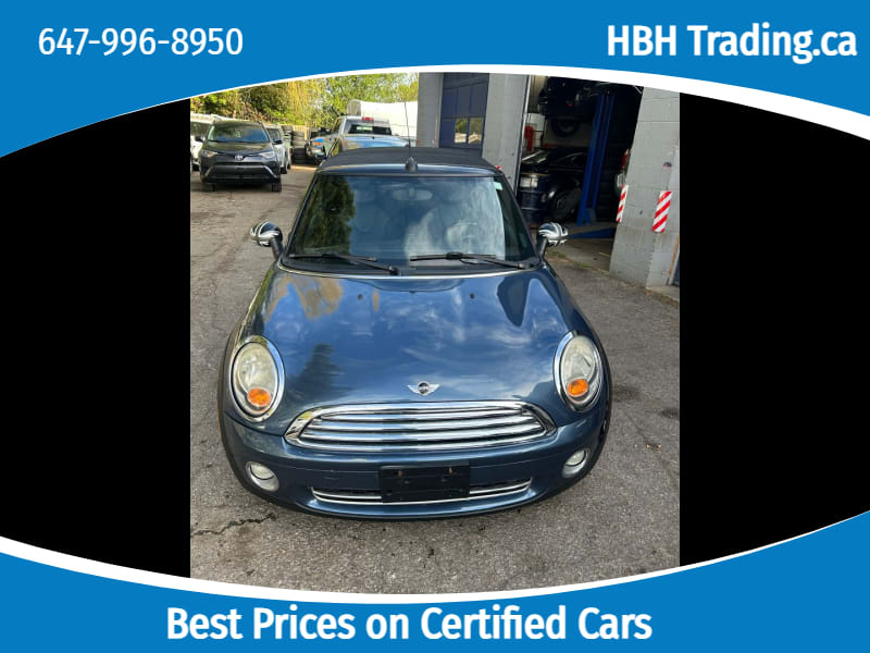 Mini Cooper Convertible 2011 price $8,500