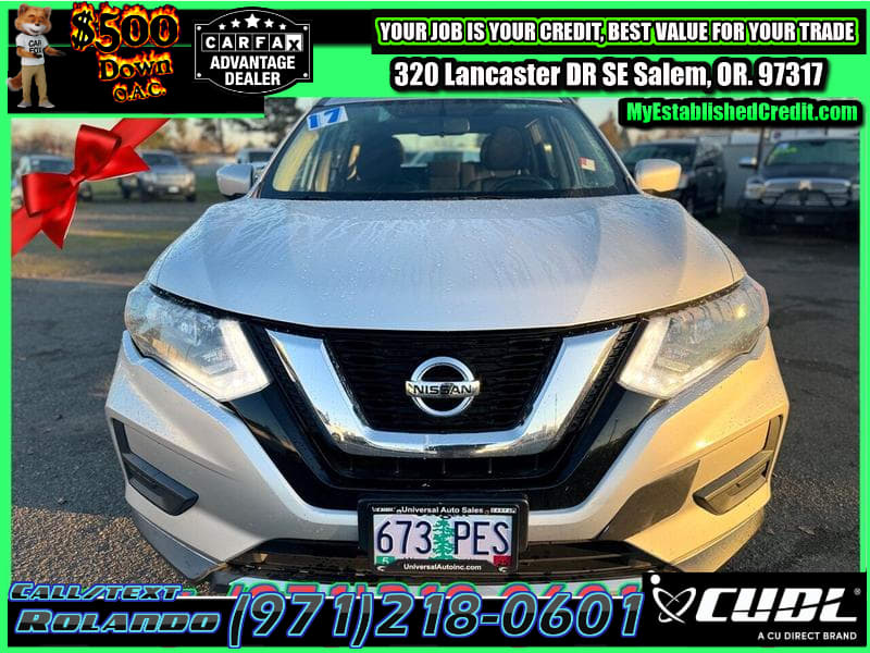 Nissan Rogue 2017 price $13,995