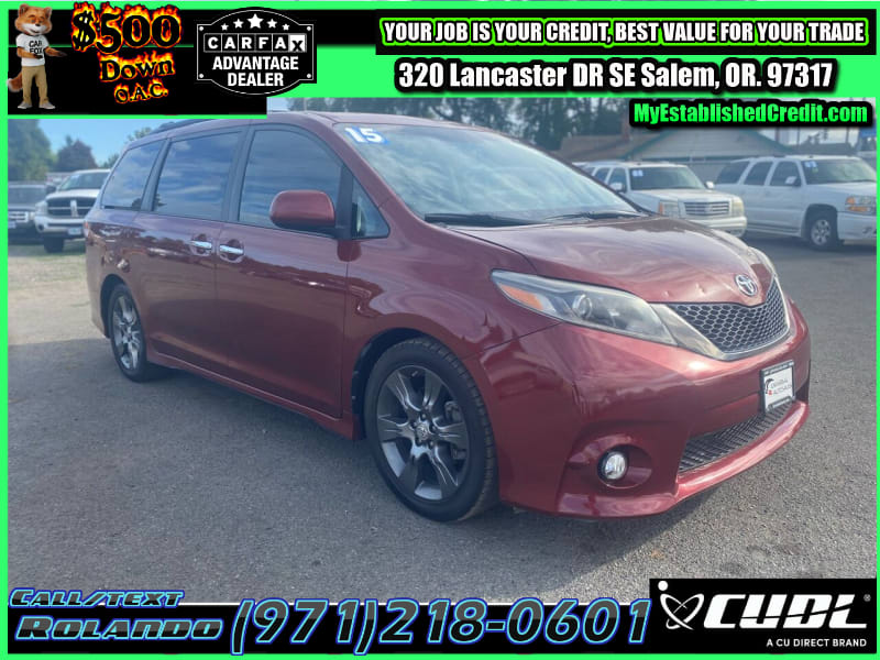 Toyota Sienna 2015 price $18,995