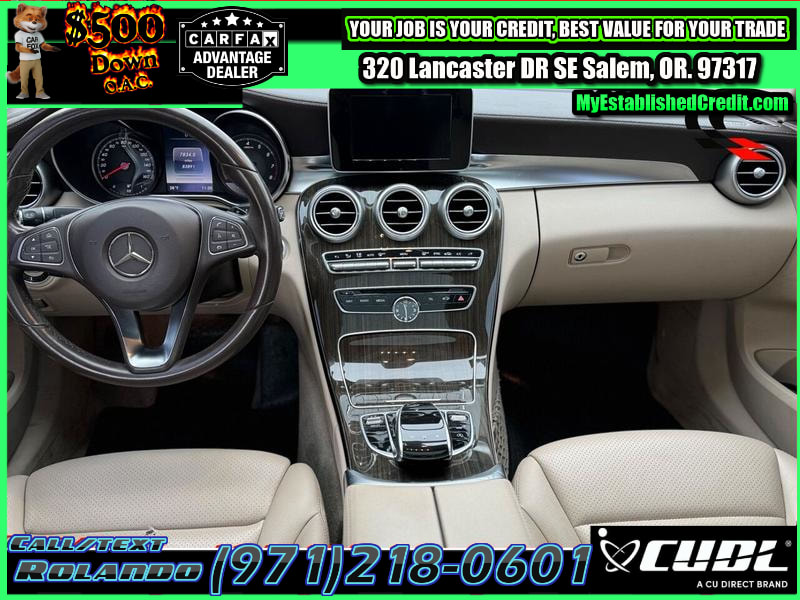 Mercedes-Benz C-Class 2015 price $17,995