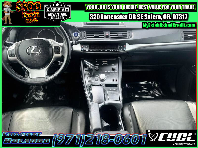 Lexus CT 200h 2013 price $9,995