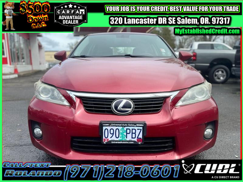 Lexus CT 200h 2013 price $9,995