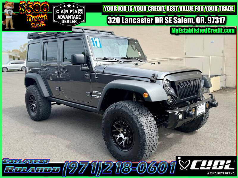 Jeep Wrangler Unlimited 2017 price $25,995