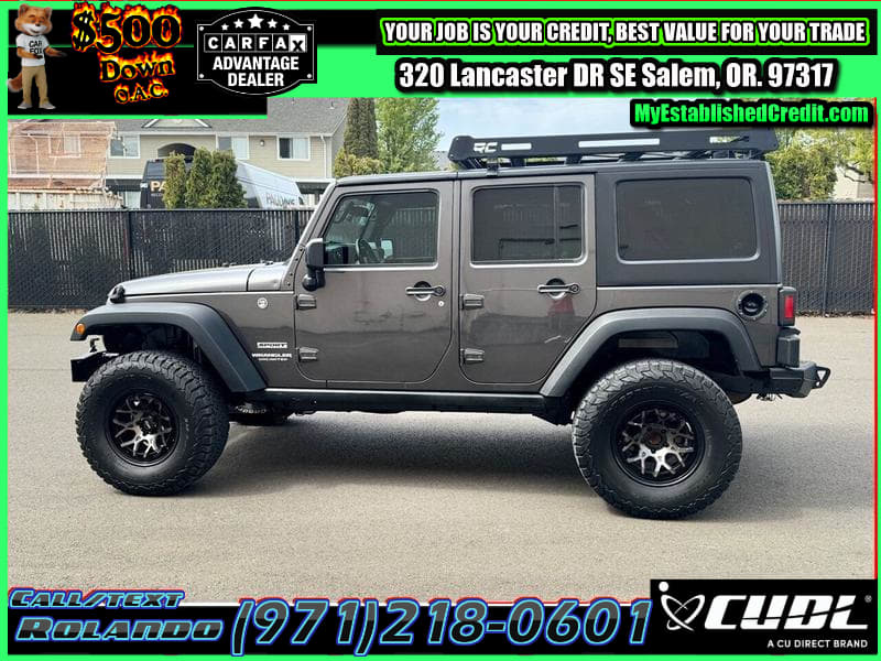 Jeep Wrangler Unlimited 2017 price $25,995