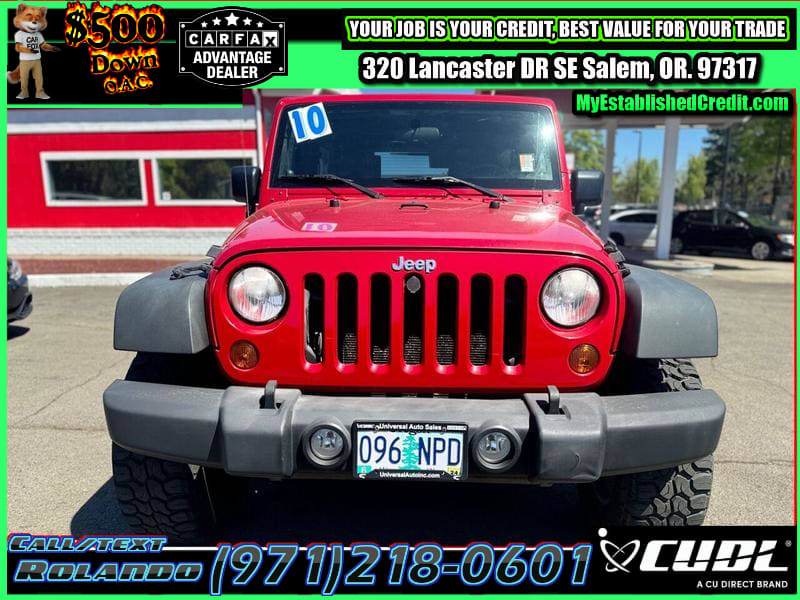 Jeep Wrangler Unlimited 2010 price $14,995