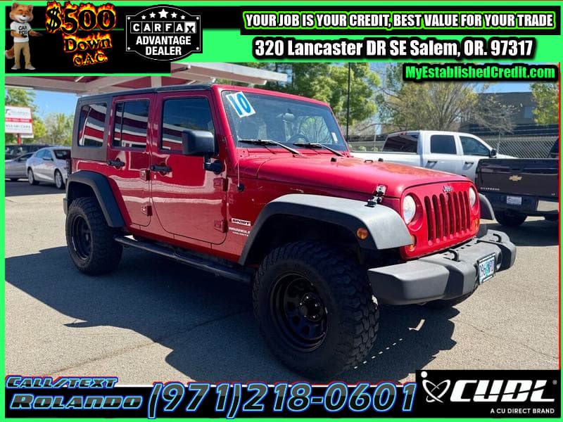 Jeep Wrangler Unlimited 2010 price $14,995