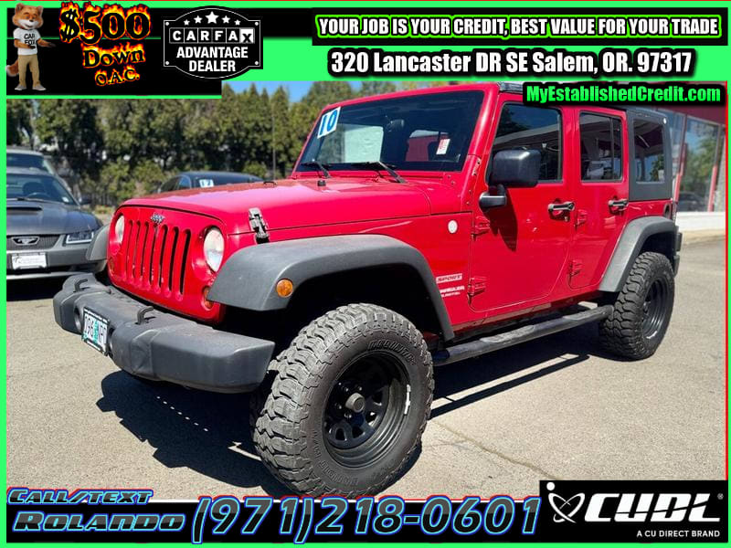 Jeep Wrangler Unlimited 2010 price $14,995