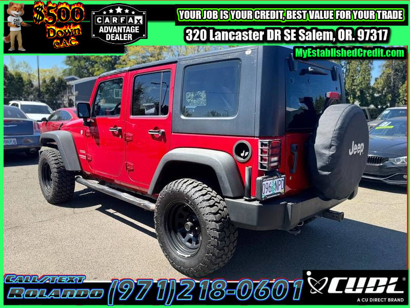 Jeep Wrangler Unlimited 2010 price $14,995