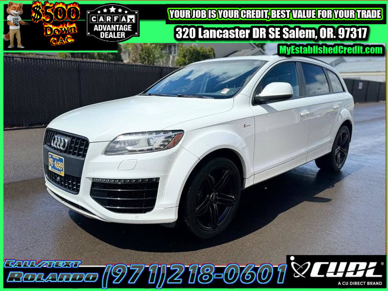 Audi Q7 2015 price $14,995