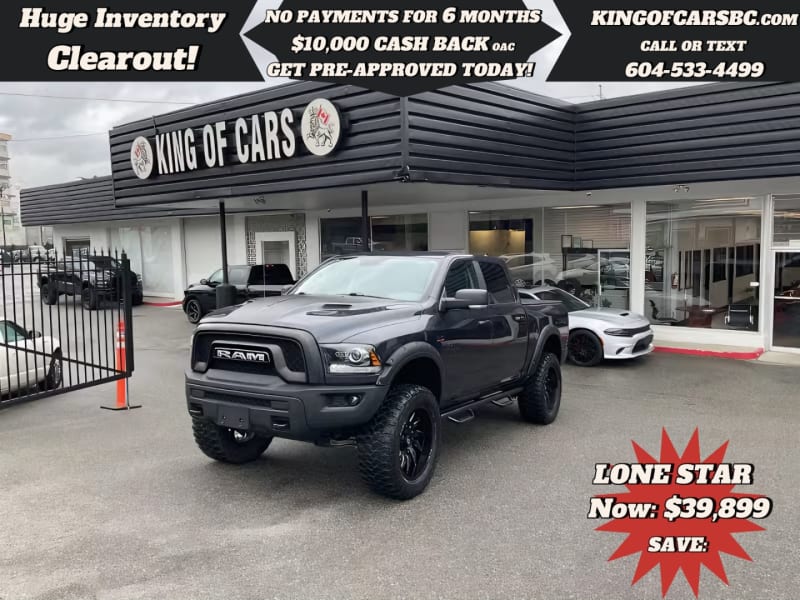 RAM 1500 Classic 2019 price $39,899