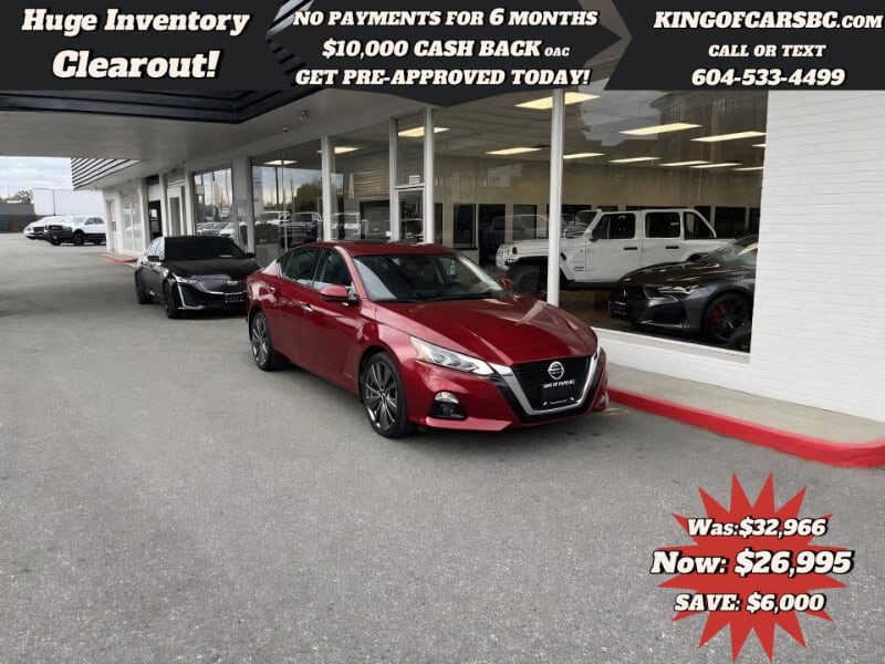 Nissan ALTIMA 2019 price $26,995