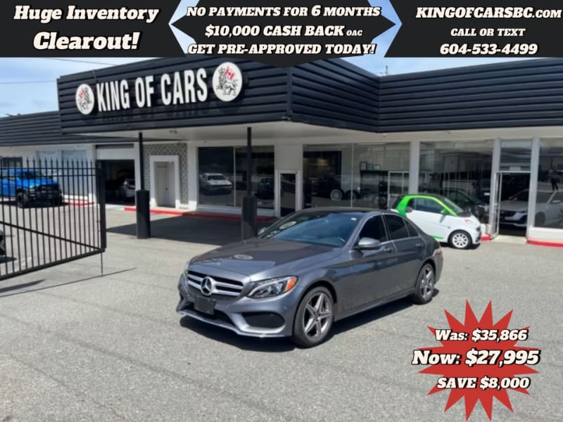 Mercedes-Benz C-CLASS 2018 price $27,995