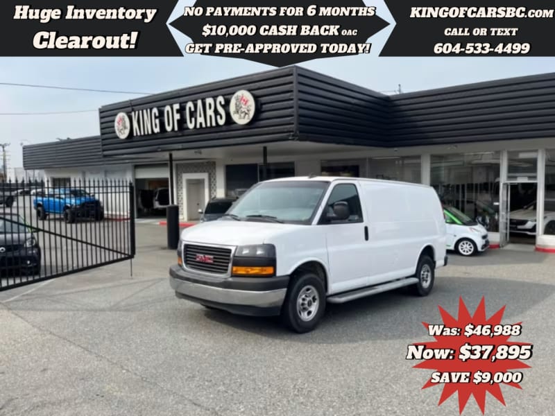 GMC SAVANA CARGO VAN 2020 price $37,895