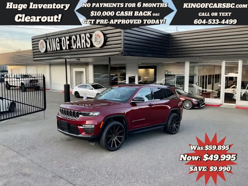 Jeep GRAND CHEROKEE 2022 price $49,995