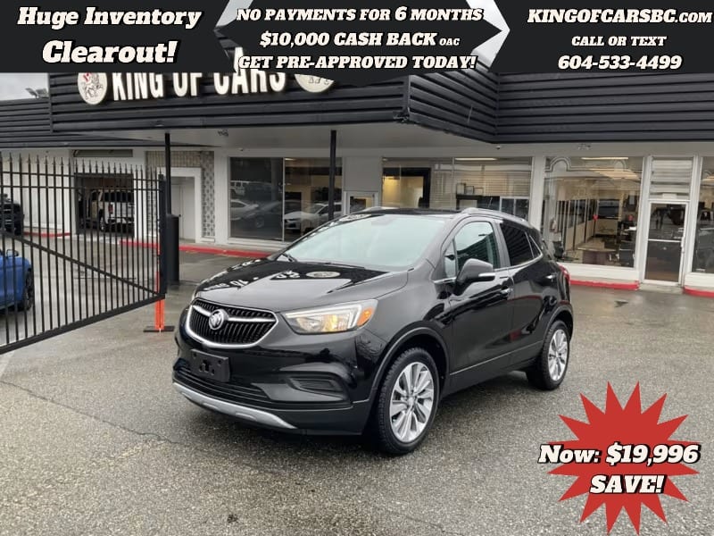 Buick ENCORE 2018 price $19,996