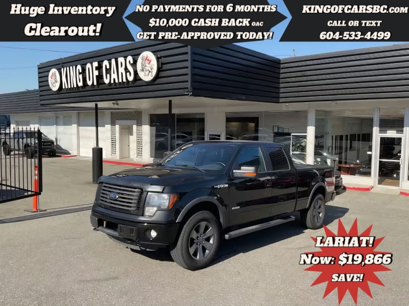 Ford F-150 2012 price $19,866