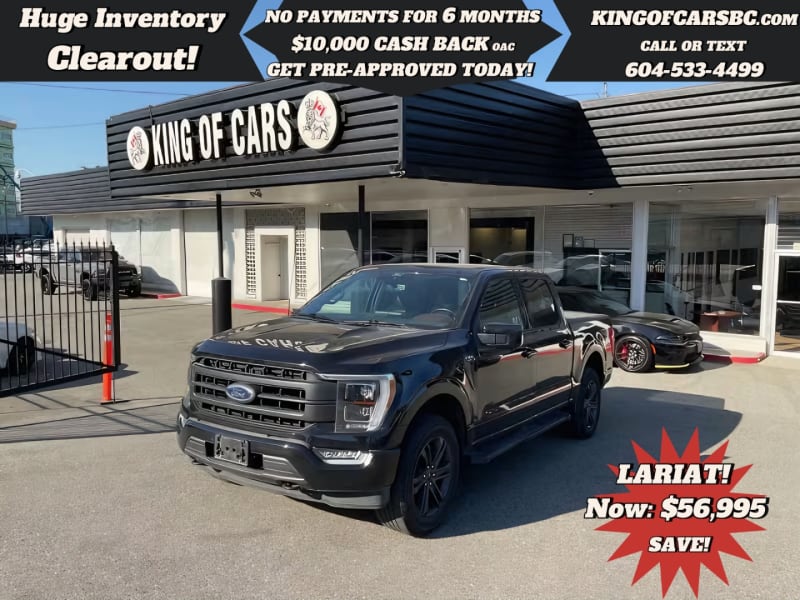 Ford F-150 2021 price $56,995