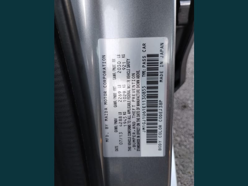 Mazda Mazda6 2014 price $12,500