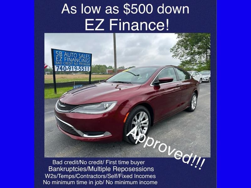 CHRYSLER 200 2015 price $8,475