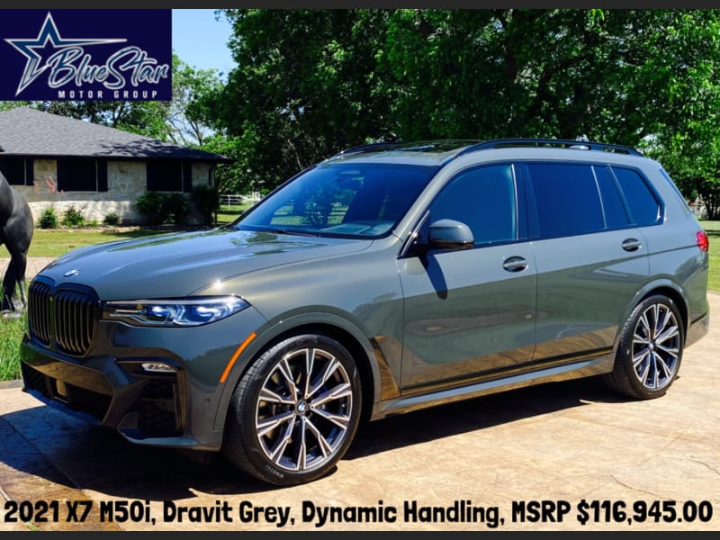 BMW X7 2021 price $72,988