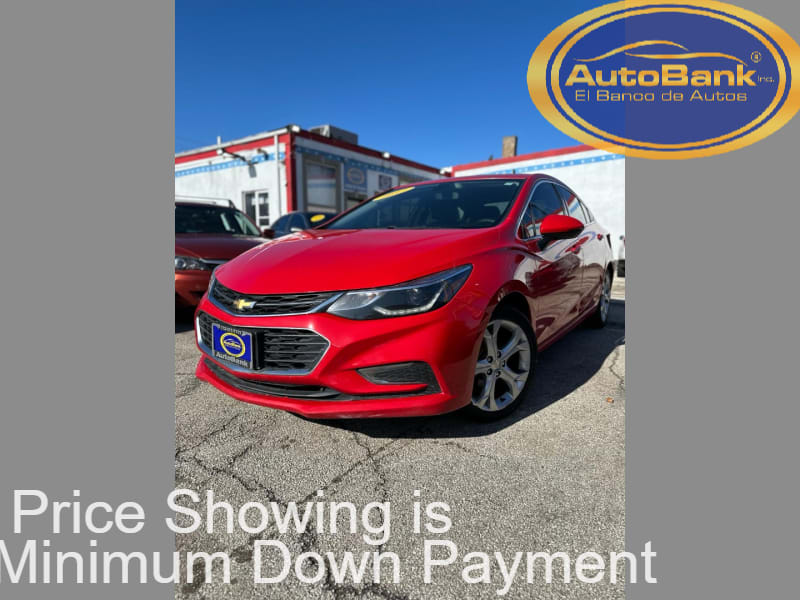 Chevrolet Cruze 2017 price $1,500 Down