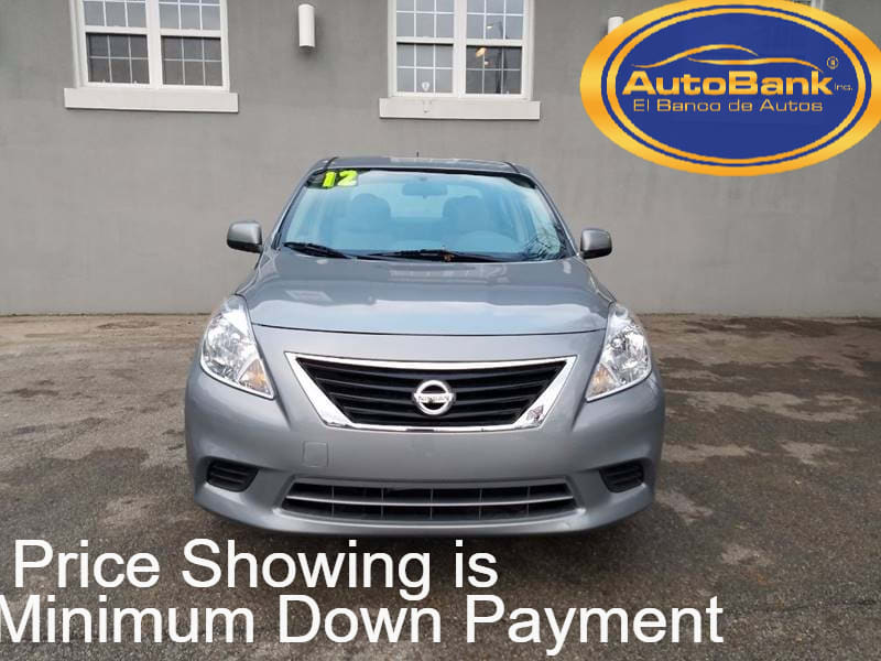 Nissan Versa 2012 price $1,000 Down