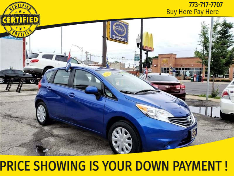 Nissan Versa Note 2014 price $1,000 Down