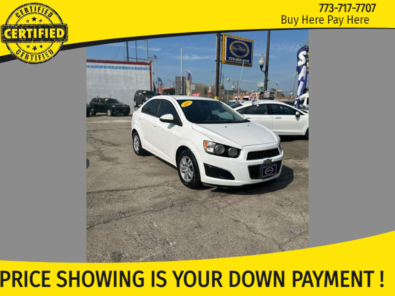 Chevrolet Sonic 2015 price $1,000 Down