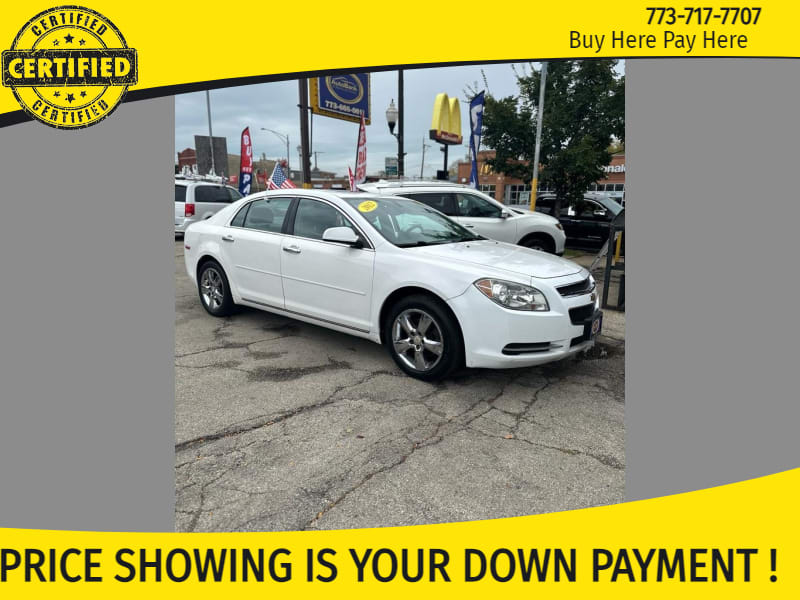 Chevrolet Malibu 2012 price $1,000 Down