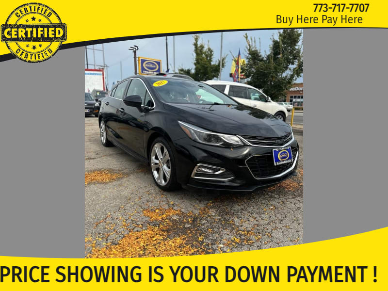 Chevrolet Cruze 2017 price $2,000 Down