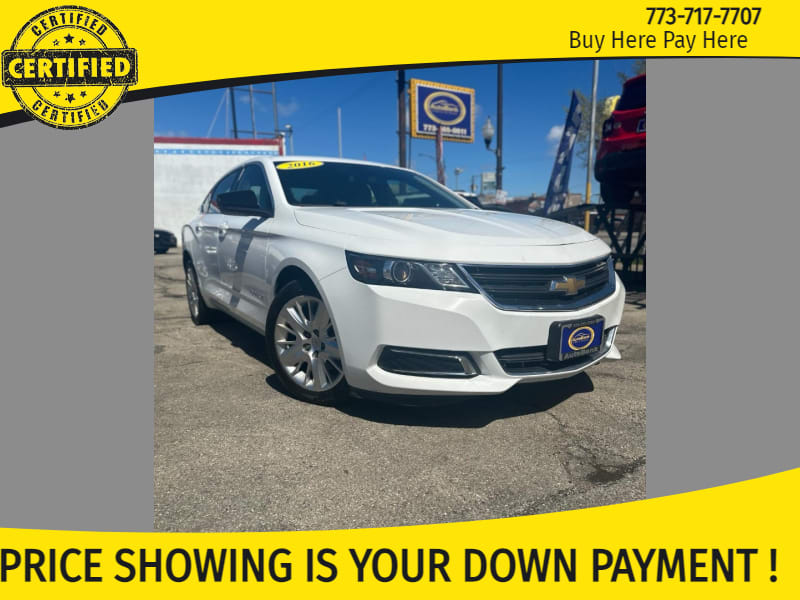 Chevrolet Impala 2016 price $2,000 Down