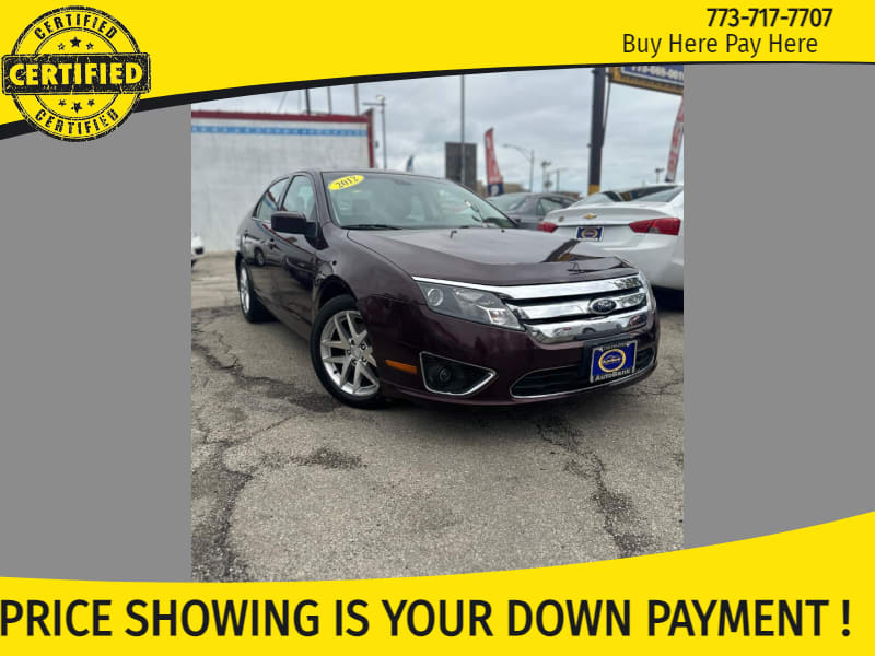 Ford Fusion 2012 price $1,500 Down