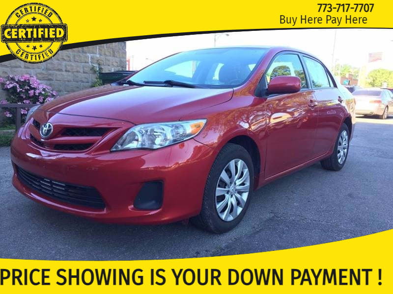 Toyota Corolla 2012 price $1,000 Down