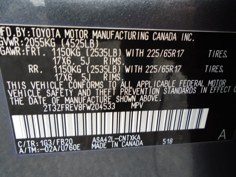 Toyota RAV4 2015 price $15,995
