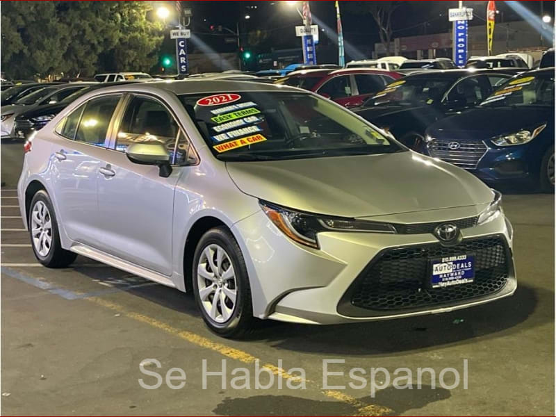 Toyota Corolla 2021 price $19,998